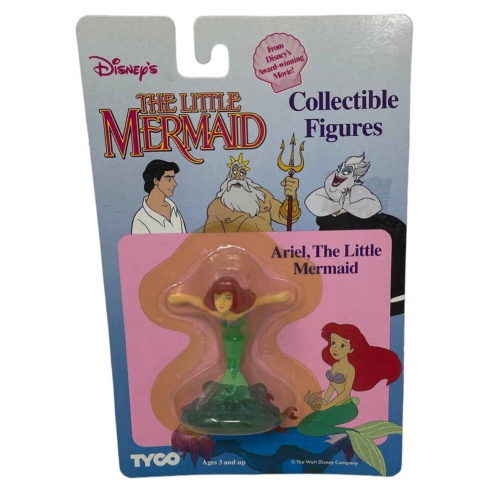 Vintage Disney’s The Little Mermaid Ariel Collectible Action Figure TYCO NEW